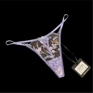 Honey Birdette Whitney Wisteria Thong S